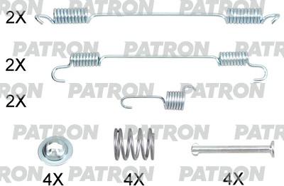 Patron PSRK0118 - Piederumu komplekts, Bremžu loki ps1.lv