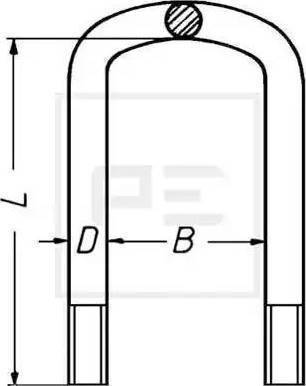 PE Automotive 125.055-00A - Lāgas savilcējskava ps1.lv