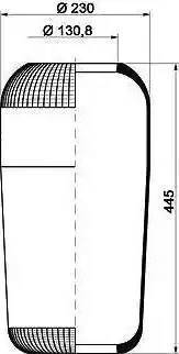 PE Automotive 084.097-40A - Pneimoatsperes spilvens, Pneimopiekare ps1.lv