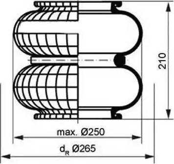 PE Automotive 084.069-40A - Pneimoatsperes spilvens, Pneimopiekare ps1.lv