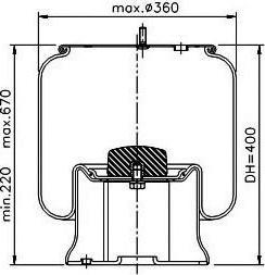 PE Automotive 084.164-71A - Pneimoatsperes spilvens, Pneimopiekare ps1.lv