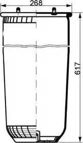 PE Automotive 084.119-11A - Pneimoatsperes spilvens, Pneimopiekare ps1.lv