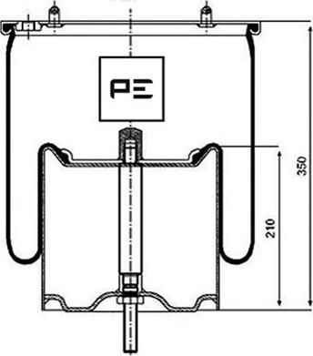 PE Automotive 084.119-72A - Pneimoatsperes spilvens, Pneimopiekare ps1.lv