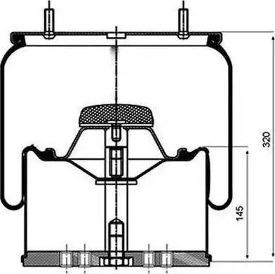 PE Automotive 084.116-12A - Pneimoatsperes spilvens, Pneimopiekare ps1.lv