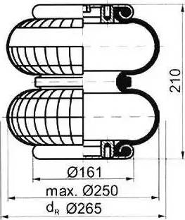 PE Automotive 084.127-11A - Pneimoatsperes spilvens, Pneimopiekare ps1.lv