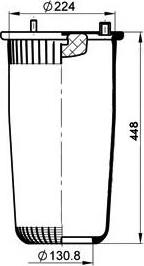 PE Automotive 084.323-71A - Pneimoatsperes spilvens, Pneimopiekare ps1.lv