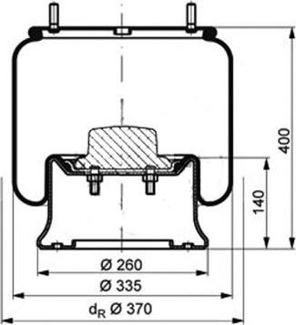 PE Automotive 084.220-71A - Pneimoatsperes spilvens, Pneimopiekare ps1.lv