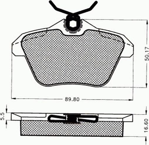 Pex 7.475 - Bremžu uzliku kompl., Disku bremzes ps1.lv