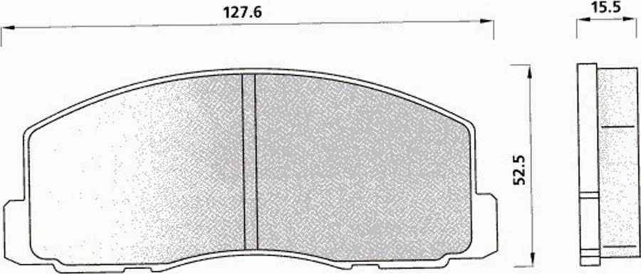 Pex 7078 - Bremžu uzliku kompl., Disku bremzes ps1.lv