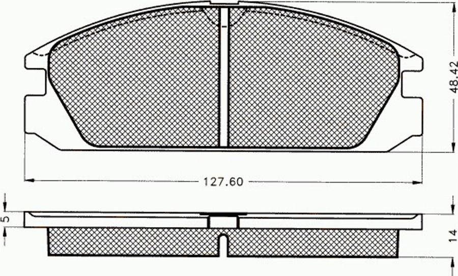 Pex 7325 - Bremžu uzliku kompl., Disku bremzes ps1.lv