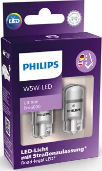 PHILIPS 11961HU60X2 - Kvēlspuldze, Salona telpas apgaismojums ps1.lv