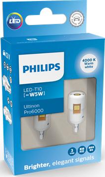 PHILIPS 11961WU60X2 - Kvēlspuldze, Salona telpas apgaismojums ps1.lv