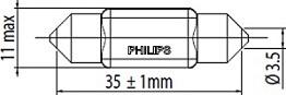 PHILIPS 11854CU31B1 - Kvēlspuldze, Tālās gaismas lukturis ps1.lv