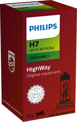 PHILIPS 12972HWC1 - Kvēlspuldze, Tālās gaismas lukturis ps1.lv