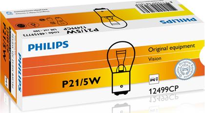 PHILIPS 12499CP - Kvēlspuldze, Pagriezienu signāla lukturis ps1.lv