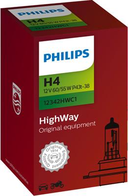 PHILIPS 12342HWC1 - Kvēlspuldze, Tālās gaismas lukturis ps1.lv