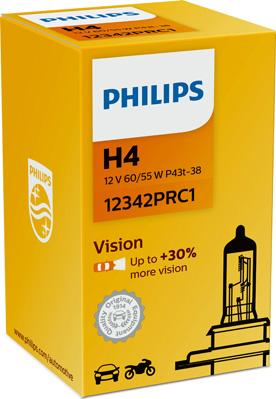 PHILIPS 12342PRC1 - Kvēlspuldze, Tālās gaismas lukturis ps1.lv