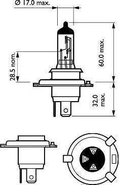 PHILIPS 12342CVPBS2 - Kvēlspuldze, Miglas lukturis ps1.lv