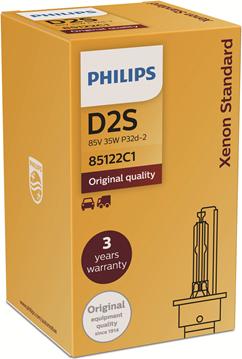 PHILIPS 85122C1 - Kvēlspuldze, Pamatlukturis ps1.lv