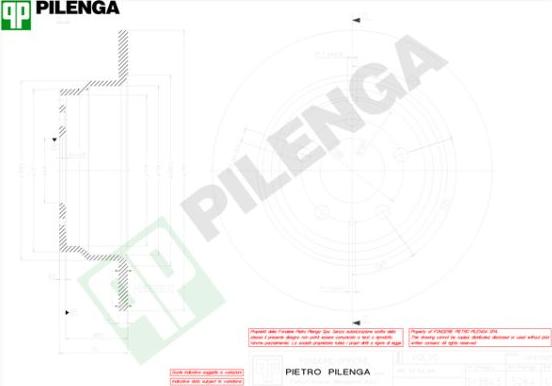 Pilenga 5264 - Bremžu diski ps1.lv