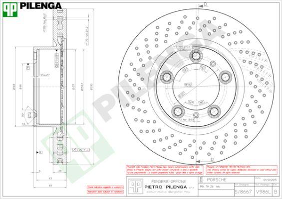 BENDIX 521815 - Bremžu diski ps1.lv