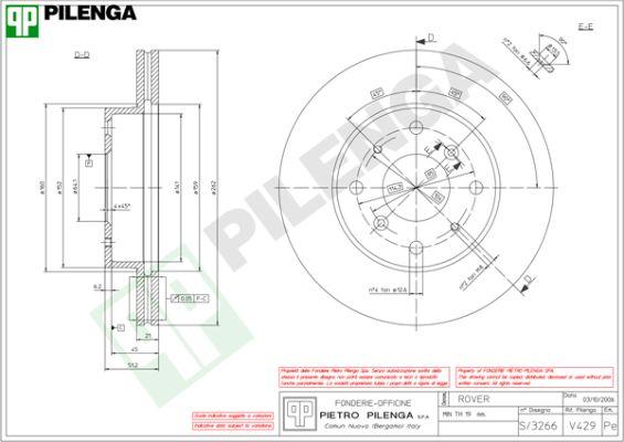 Pilenga V429 - Bremžu diski ps1.lv