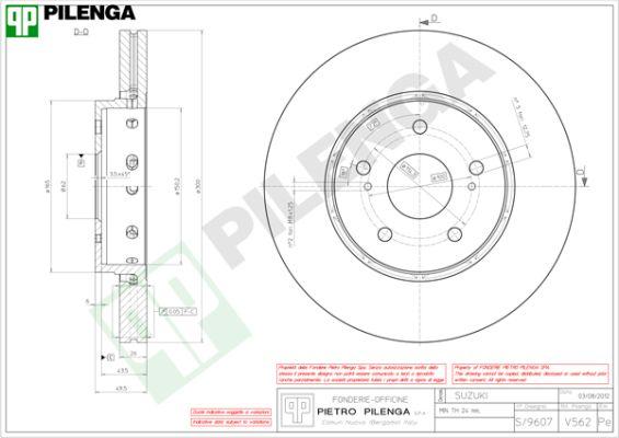 Pilenga V562 - Bremžu diski ps1.lv