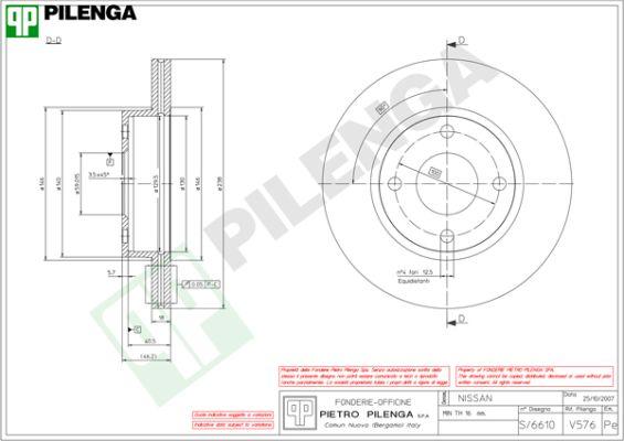 Pilenga V576 - Bremžu diski ps1.lv