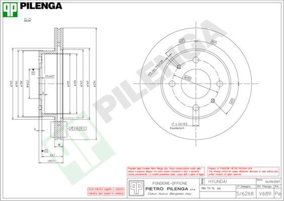 Pilenga V689 - Bremžu diski ps1.lv