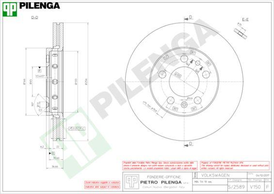 Pilenga V150 - Bremžu diski ps1.lv