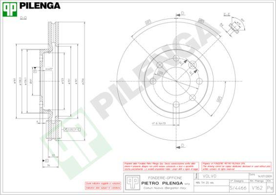 Pilenga V162 - Bremžu diski ps1.lv