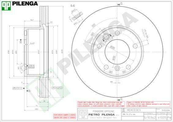 Pilenga V1005 - Bremžu diski ps1.lv