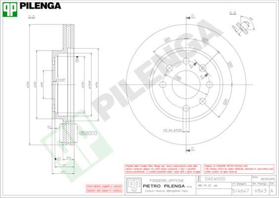 Pilenga V843 - Bremžu diski ps1.lv