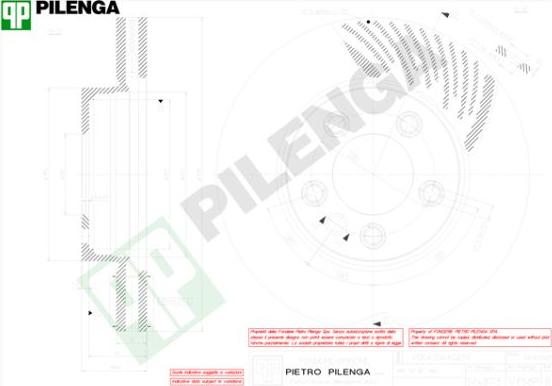 Pilenga V858R - Bremžu diski ps1.lv