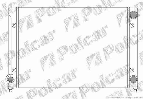 Polcar 954608A1 - Radiators, Motora dzesēšanas sistēma ps1.lv