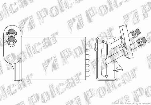 Polcar 9541N8-1 - Siltummainis, Salona apsilde ps1.lv