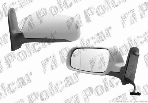 Polcar 9550525M - Ārējais atpakaļskata spogulis ps1.lv
