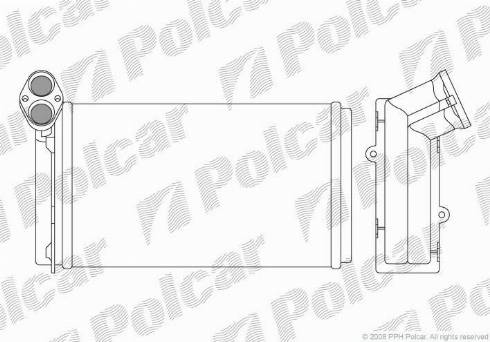 Polcar 9550N8-3 - Siltummainis, Salona apsilde ps1.lv