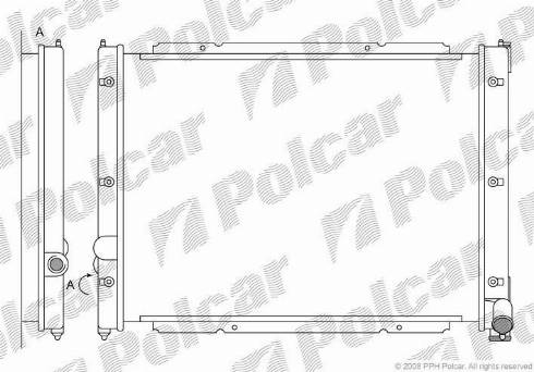 Polcar 956508A1 - Radiators, Motora dzesēšanas sistēma ps1.lv