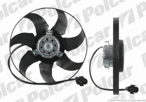 Polcar 956623U5 - Ventilators, Motora dzesēšanas sistēma ps1.lv