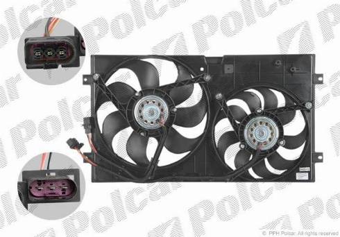 Polcar 950123W1 - Ventilators, Motora dzesēšanas sistēma ps1.lv