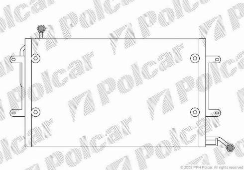 Polcar 9538K8C1 - Kondensators, Gaisa kond. sistēma ps1.lv