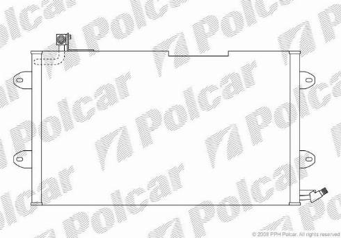 Polcar 9538K8C2 - Kondensators, Gaisa kond. sistēma ps1.lv