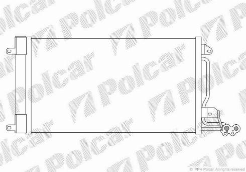 Polcar 9533K81X - Kondensators, Gaisa kond. sistēma ps1.lv