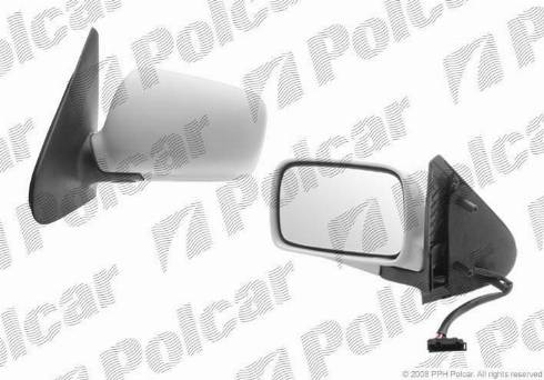 Polcar 9524514E - Ārējais atpakaļskata spogulis ps1.lv