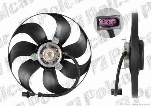 Polcar 952523U4-Q - Ventilators, Motora dzesēšanas sistēma ps1.lv