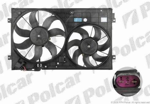 Polcar 957823W1 - Ventilators, Motora dzesēšanas sistēma ps1.lv