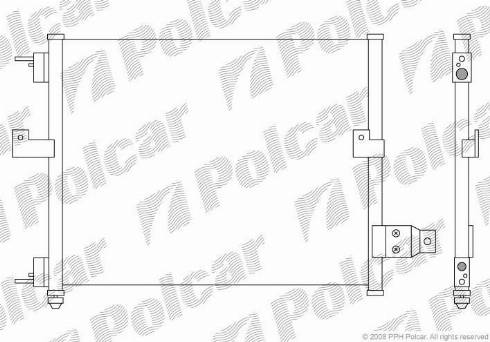 Polcar 4040K8C1 - Kondensators, Gaisa kond. sistēma ps1.lv