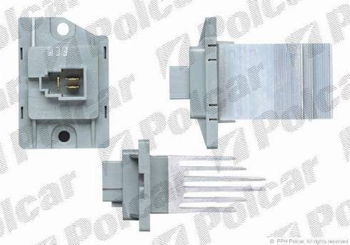 Polcar 4051KST1X - Rezistors, Salona ventilators ps1.lv