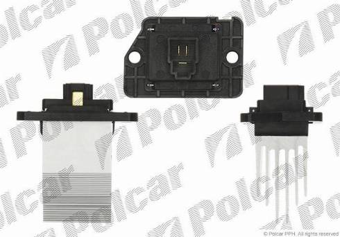 Polcar 4051KST-1 - Rezistors, Salona ventilators ps1.lv